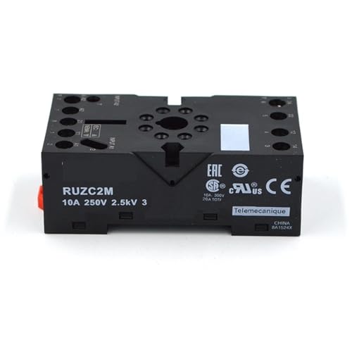 Prises pour relais de synchronisation RUZC2M à isolation renforcée et pas de vis robuste