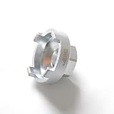 Shcobomo Sprocket Puller Tool BMX 4 Notch, Bike Single Speed Freewheel Removal Tool, Essential Bike Fixing Tool for Single Speed Flywheel, Silver