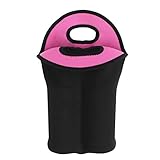 Die leichte und langlebige Tasche aus 2 Flaschen Neopren kann in Ihre Tasche, Ihren Rucksack, Ihre Reisetasche und Ihre Schubladen gesteckt werden.