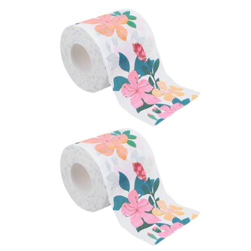 Papel higiénico decorativo Homoyoyo sin cloro para evitar irritaciones en el baño