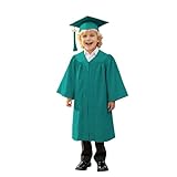 Unisex Kindergarten Graduation Cap and Gown Set with Stole and 2026 Charm for Boys and Kids Preschool...