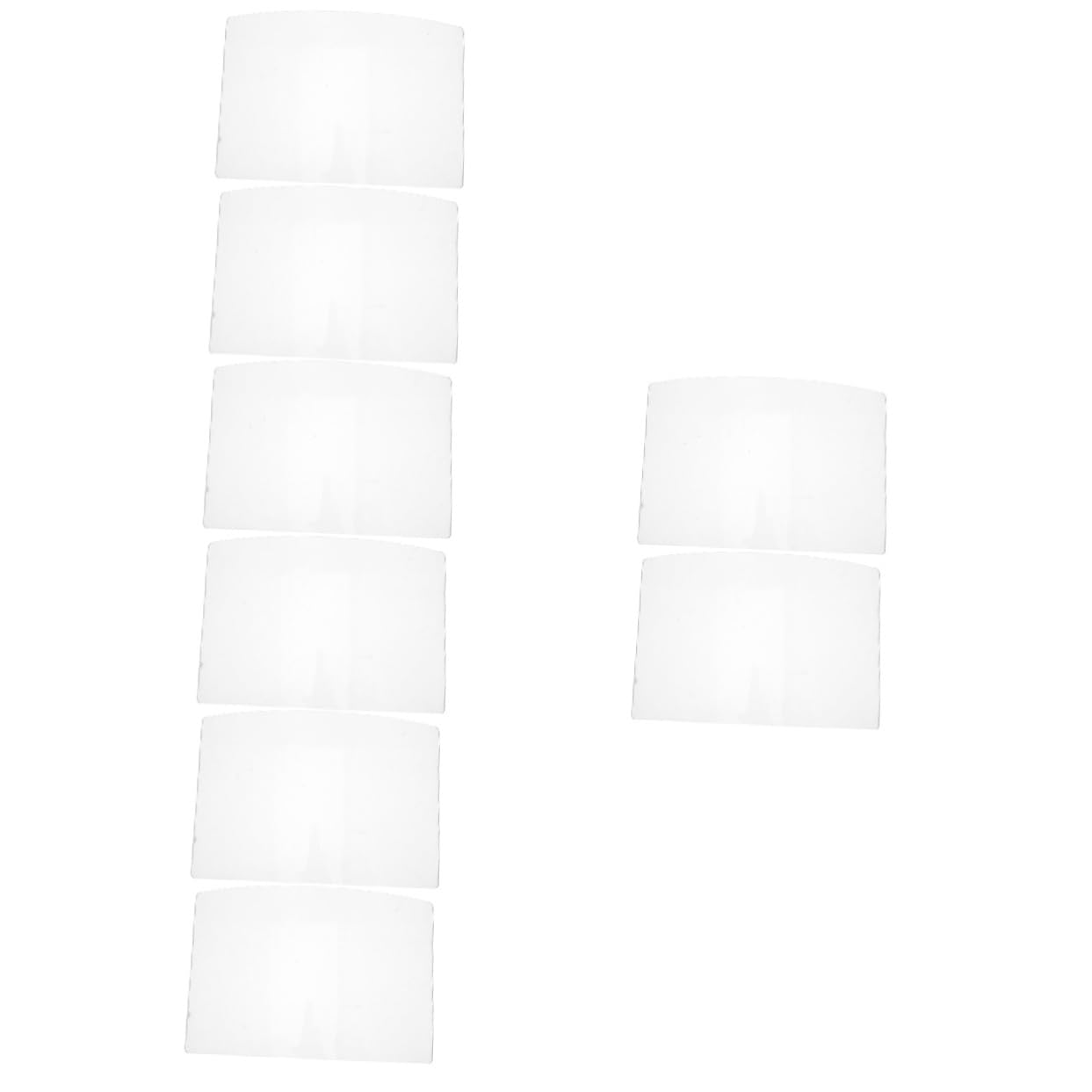 4sets Industrie Haube Schutzhülle Sandstrahlen Sandstrahlen Maske Objektiv Sicher Helm Schutz Objektiv 2 Stücke * 4