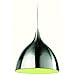 Price comparison product image Firstlight Products Cafe Pendant Light, Metal, E27 (Edison Screw), Green Inside