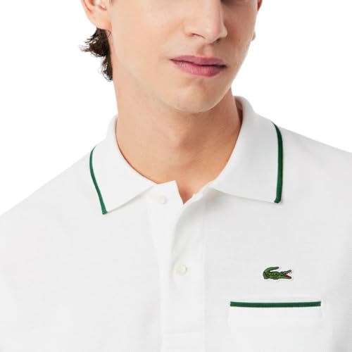 Image of Lacoste Men's Classic Fit Pocket Accent L.12.12 Polo Shirt
