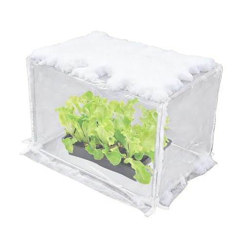 Jeruytgh Invernadero de Interior para Plantas | 60x30x30 cm Cubierta Transparente para Plantas | Invernadero de Mesa Transparente | para Jardinería en Interior Balcón Jardín Terraza Patio Porche y
