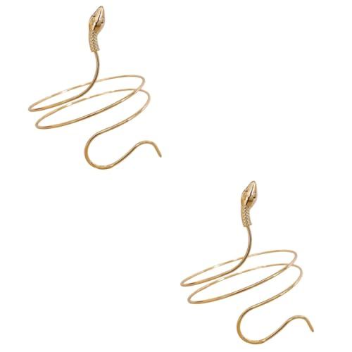 Veemoon Brazalete De Serpiente Dorada Ajustable - Accesorios De Para Mujeres - Pulsera En Diosas Egipcias Único y Elegante