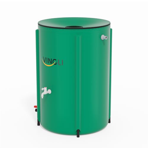 VINGLI 66 Gal Collapsible Rain Barrel