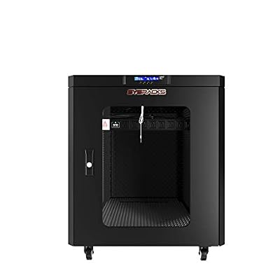 Sysracks 12U Soundproof 35-Depth Server Rack Cabinet Acoustic Quiet Network/IT Server Enclosure, 19 Rack Compatible, Lockable, Cooling Fans & Dust Protection