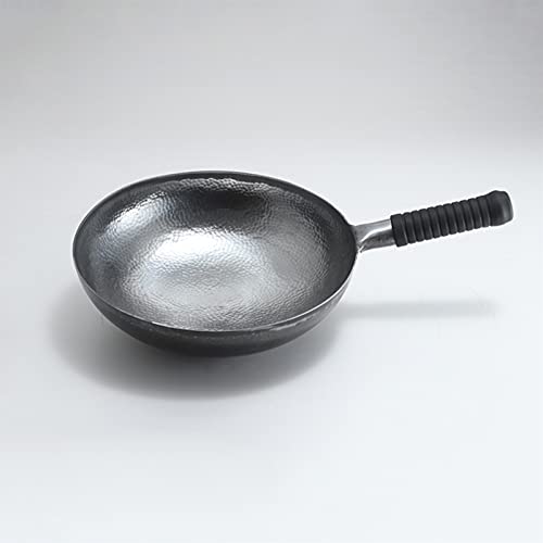 Wok de Hierro Carbono 32 cm sin Recubrimiento