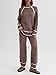 LILLUSORY Womens Lounge Set Two 2 Piece 2025 Fall Loungewear Knit Matching Sweater Sweat Suits SweatSuits Trendy Fashion Outfits Clothes Clothing Colorblock Pants Winter Cute
