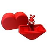 Lustiger Fingerbox-Streich – Spoof-Hand-Herz, geformte Fingerbox mit Überraschung, tragbarer Scherz mit Ringboxen, Gag-Zubehör, originelles Geschenk für Heiratsantrag, Verlobung und Hochzeit für Freun