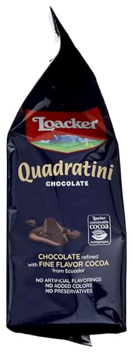 Image of Loacker Quadratini Chocolate Wafer Cookies, 8.82 Ounce