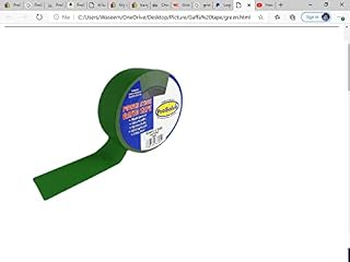 PROSOLVE 50mm x 50m White, Red, Green, Blue, Black, Silver, And Yellow Premium Gaffer Tape Cloth Gaffa Duct Waterproof Pack OF (1, 2, 5, 10) (50mm x 50m, 1 X GREEN)
