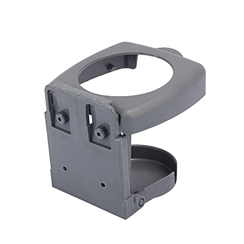 Portavasos plegable para auto color gris miniatura 4