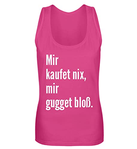 Débardeur rose femmes Éponge de la Queue en taille S avec motif original