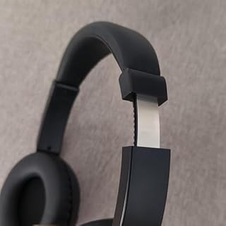 RETRADEKING Cuffie TV Senza Fili, Cuffie RF Over-Ear Comfort con Radio FM per Adulti e Anziani, Cuffii Stereo HiFi Leggere con Bassi Profondi per Viaggi in Ufficio - Nero