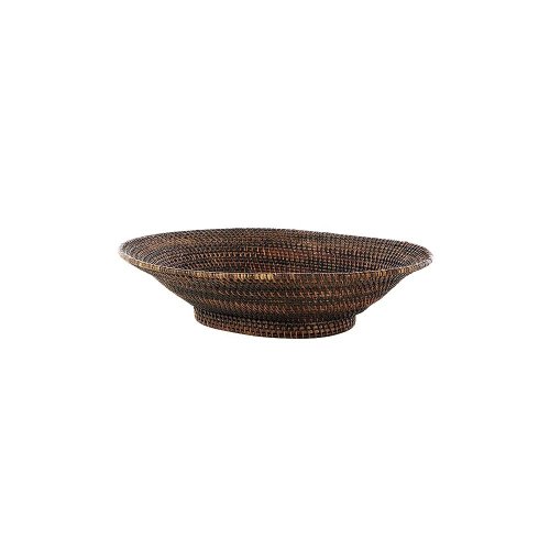 Rattan & Nito Spa Collection Oval Fruit Basket, 20 x 10 x 5