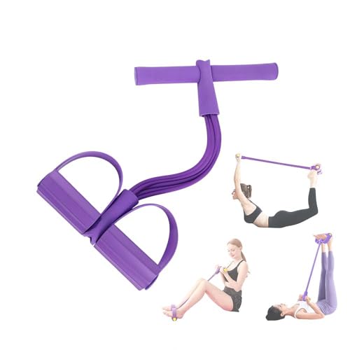 Bande élastique 6 tubes pour yoga, traction multifonction