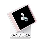 PANDORA Color-Changing Chameleon Dangle Charm Bracelet Charm Moments Bracelets - Stunning Women's Jewelry - Gift for Women - Made with Sterling Silver & Enamel, With Gift Box