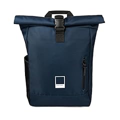 PANTONE™ Urban - Zaino Scuola Università Lavoro, Donna Uomo in Poliestere Impermeabile Valido come Zaino da Viaggio e Trekking 22L 64x30x13 Unrolled, Zaino Porta Pc Imbottito, Zaini Rolltop con Tasche