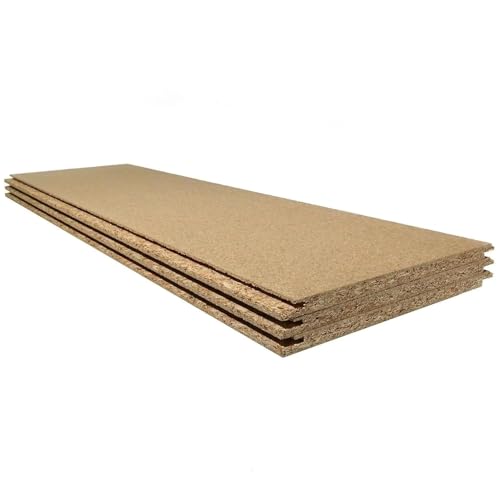 Trade Store Chipboard Loft Panels-Loft Flooring-18mm-1220 x 253mm- 6 Pack (contains 6 boards) Tongue & Groove Flooring Boards - Panel Size Easy Loft Access - E1 - FSC 18m Mix 70% -1.82 m2 Coverage