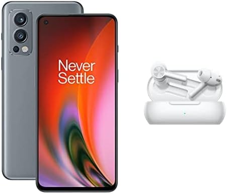 OnePlus Nord 2 5G (UK) - 8GB RAM 128GB SIM Free Smartphone with Triple Camera and 65W Warp Charge - 2 Year Warranty - Grey Sierra