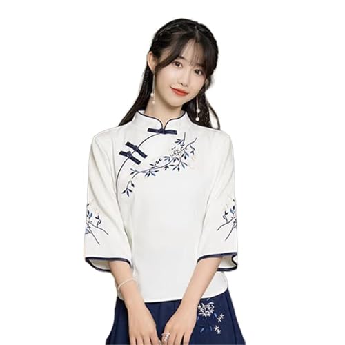 Cheongsam pour femmes et chemise Tang GUOYUXIAO aux finitions de haute qualité