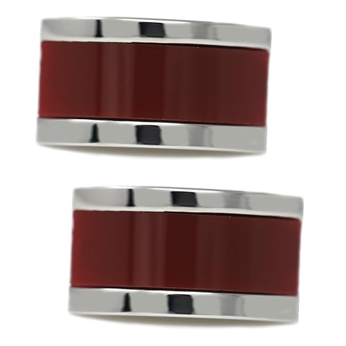 Classic Cats Eye Stone Cufflink Half Moon Shape Stone Cufflink With Box