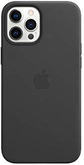 Apple iPhone 12 Pro Max Leather Case with MagSafe - Black