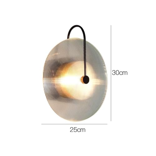 Luces LED para dormitorio de estilo nórdico: sofisticada lámpara de pared negra 3
