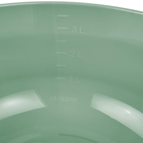 keeeper björk 3x Universal-Schüssel mit Ausguss, Rund, 3,5 l, Ø 28 cm, Nordic Green – Ansicht 5