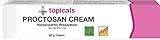 UNDA Proctosan Cream (Paeonia) | Homeopathic Remedy for Temporary Relief of Symptoms Associated with Hemorrhoids | 1.4 Ounces