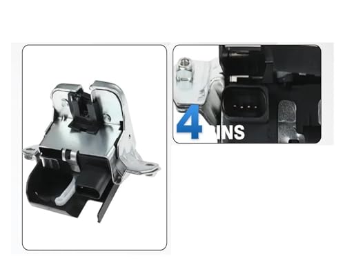Serrure coffre bloqué VW Touareg : solution loquet de verrouillage 4 broches