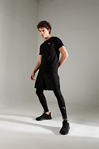 Image of Puma Men's Solid Regular Fit T-Shirt