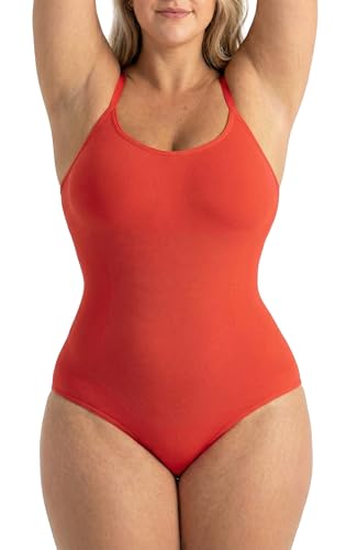 Image of SHAPERMINT Brief & Thong Bodysuit - Tummy Control Seamless Body Shaper, Shapewear for Women Small to Plus Size