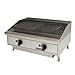 Toastmaster TMRC24 24" Stainless Steel Charbroiler, Gas, Countertop 30,000 BTU