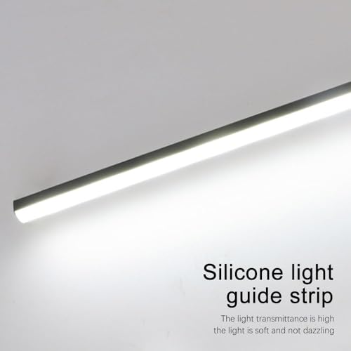 Aplique de pared interior de tira larga LED de 100 cm con diseño moderno y cableado directo 6