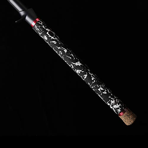 Lurera Catfish Casting Rod 2 Pieces Portable 7’ Heavy Catfishing Rod #TOP3