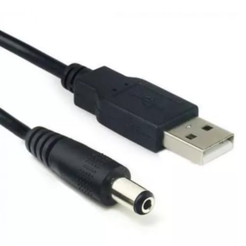 Cabo Usb Para Fonte Conector P4 Pino 5.5 Força Tablet 70cm
