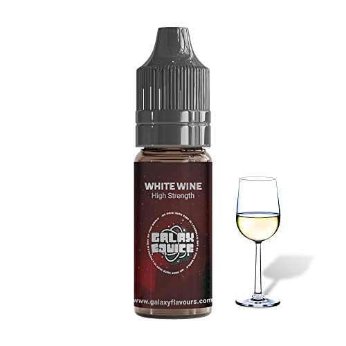 White Wine Flavouring - High Strength Food Flavoring - 230+ Flavours -10ml Bottle.