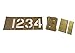 PRYOR ISF3 Brass Interlocking Brass Figure Set 3" (76.2 mm)