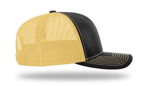 Image of Richardson 112 Trucker Hat - Premium Adjustable Snapback Hat - Structured Six Panel Richardson Blank Caps