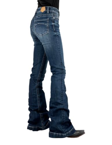 Tin Haul Western Jeans Womens Libby Trouser Blue 10-054-0595-0107 BU2