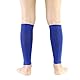 AUXDIQ 1 Paar Kompressionsstrümpfe Damen Herren Wadenbandage Sport Waden Beinlinge Waden Kompression Stützstrümpfe Blau Größe S