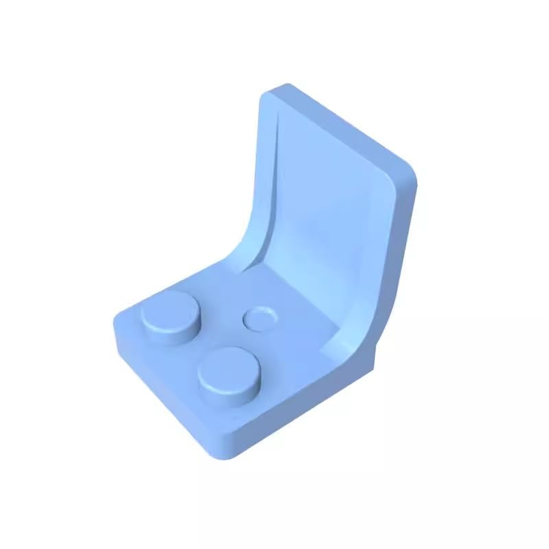 4079 Seat/Chair 2X2 50 Pieces High-Precision MOC Building Bricks Replacement Parts Compatible with Lego bricks GDS-1308 Sand Blue — image 1