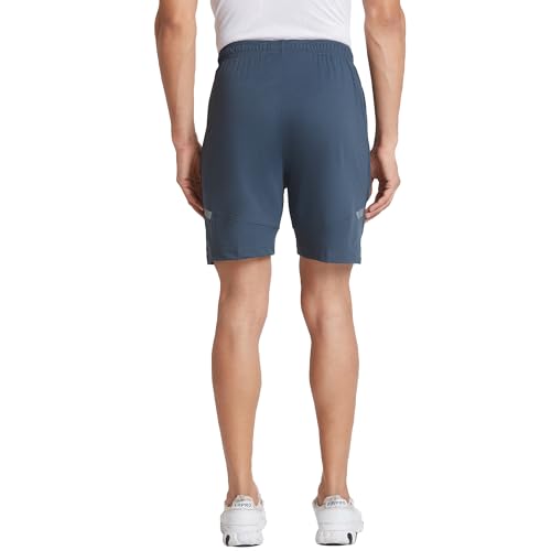 Image of berge' Men's Instadry Dryfit Polyester Lightweight Soft Fabric Long Shorts with Secure Zipper Pockets Casual Sports Shorts for Men|Running Shorts|Gym Shorts|Half Pants|Jogging Shorts