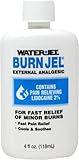 Water Jel Burn Jel Minor Burn Relief Gel Squeeze Bottle 4 oz