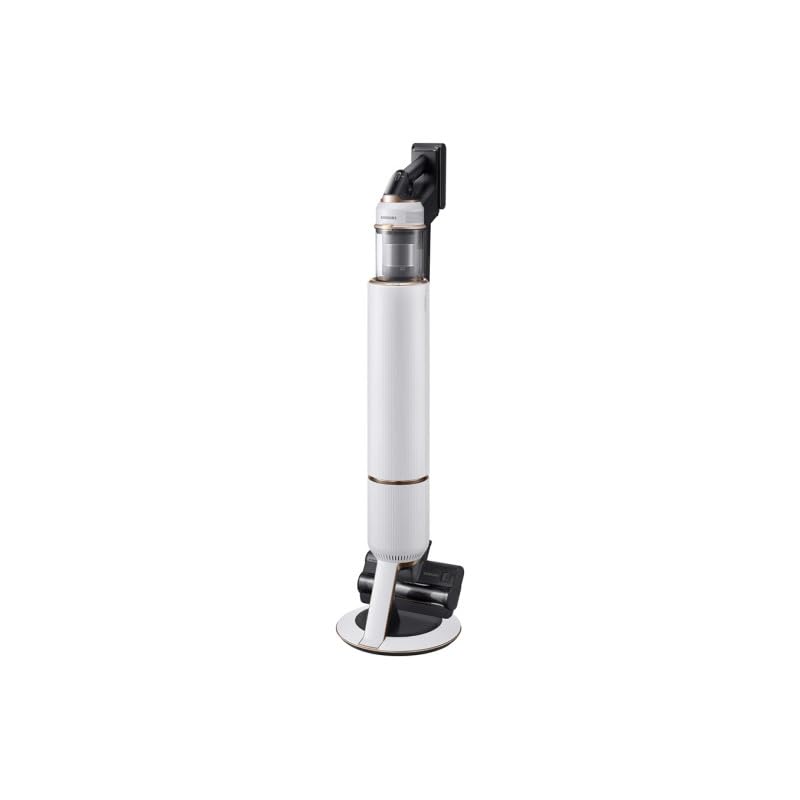 Samsung VS20B95C43W/WD Bespoke Jet Plus CompleteClean - Aspiradora inalámbrica telescópica, estación de Limpieza Todo en uno y Otros Accesorios, Misty White, 210 W