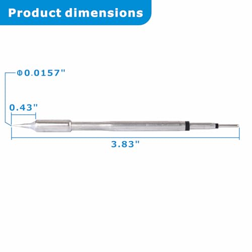 Image of C245 Soldering Tips for JBC Station, High-Performance Solder Iron Tips - Fast Heating, Smooth Soldering (C245-032-I)