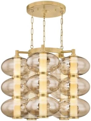Corbett-Standard 504-31-VB Toulouse - 5 Light Chandelier - 25 Inches Tall and 31 Inches Wide - Vintage Brass